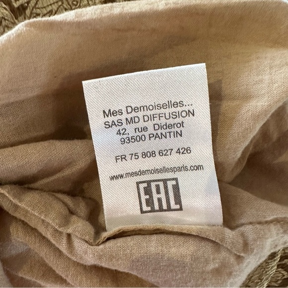 Mes Demoiselles geometric printed chiffon maxi dress - Picture 9 of 10